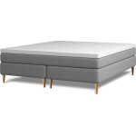24SJU Månsken Classic Kontinentalsäng 180x200 Grå
