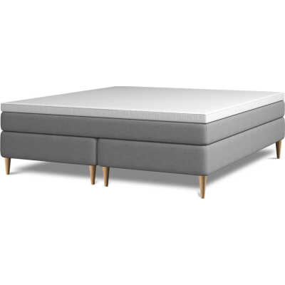 24SJU Månsken Classic Kontinentalsäng 180x200 Grå