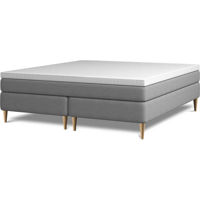 24SJU Midnatt Classic Kontinentalsäng 160x200 Grå