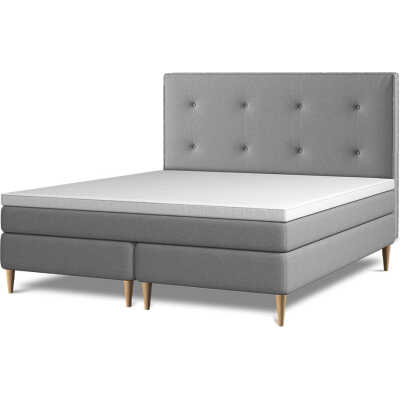 24SJU Midnatt Classic Kontinentalsäng 160x200 Grå