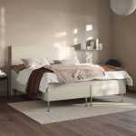 24SJU Midnatt Original Kontinentalsäng 160x200 Beige