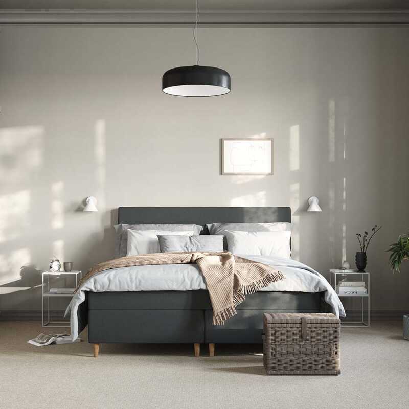 24SJU Skymning Classic Kontinentalsäng 180x200 Grå