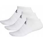ADIDAS Cushion Low/no show White Socks 3-pack