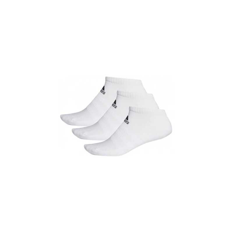 ADIDAS Cushion Low/no show White Socks 3-pack