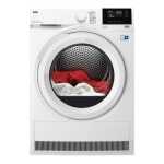 AEG 8000 Series TR822N94P - Torktumlare - bredd: 59.6 cm - djup: 66.3 cm - höjd: 85 cm - frontmatad
