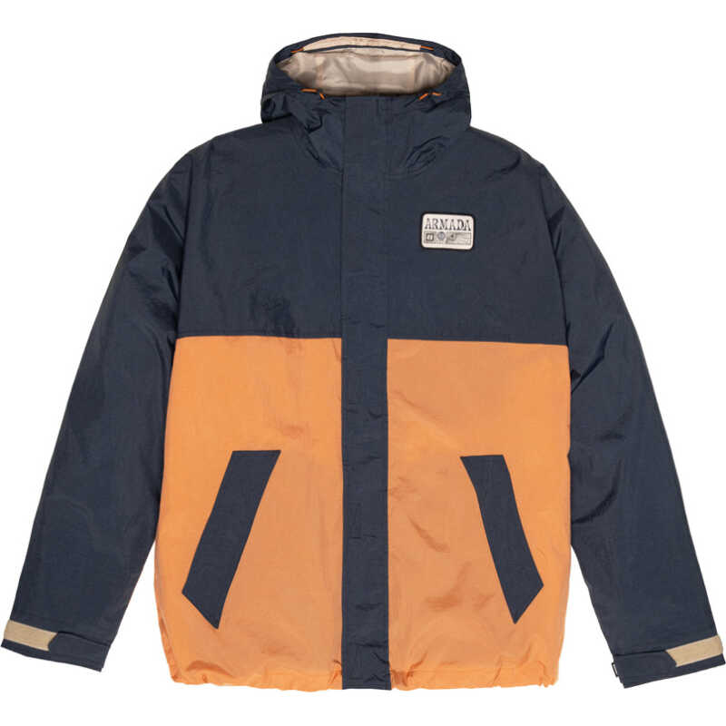 ARMADA Men's Murph Windbreaker Indigo/Sienna ARMADA Men's Murph Windbreaker Indigo/Sienna