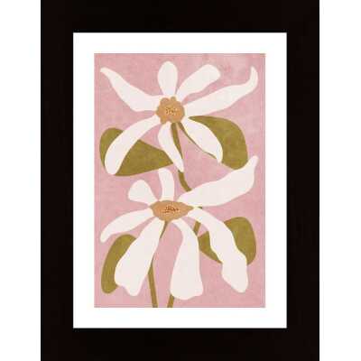Abstract Flowers I Poster