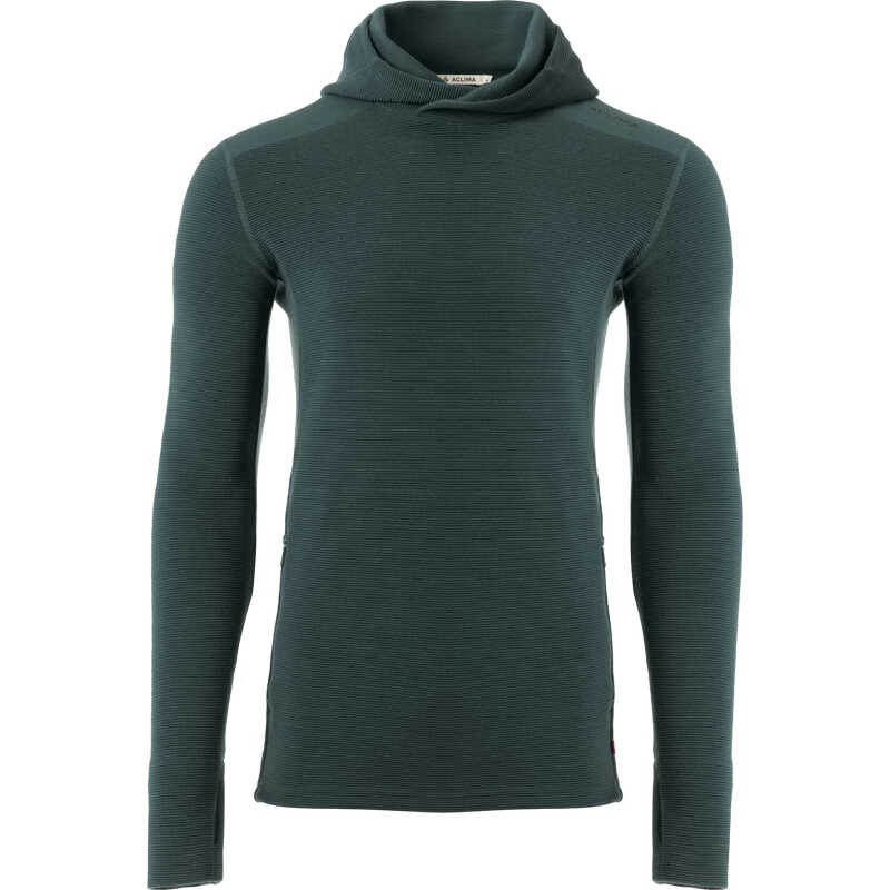 Aclima Men's StreamWool Hoodie Green Gables Aclima Men's StreamWool Hoodie Green Gables