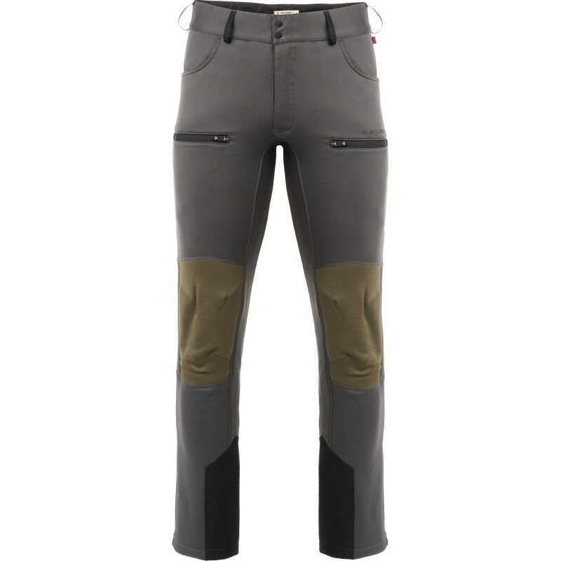 Aclima Men's WoolShell Pant Gray Pinstripe/Tarmac