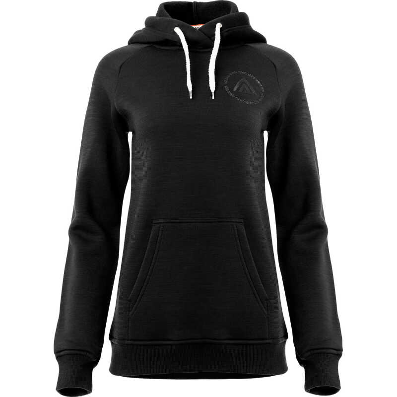 Aclima Women's FleeceWool V2 Hoodie Jet Black