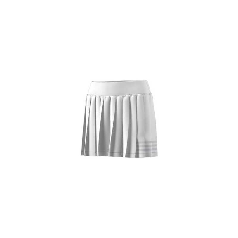 Adidas Club Pleated Dam Kjol Vit Adidas Club Pleated Dam Kjol Vit