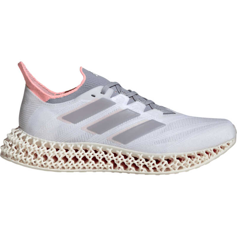 Adidas Women's 4DFWD 4 Running Shoes FTWR White/Halo Silver/Spark Adidas Women's 4DFWD 4 Running Shoes FTWR White/Halo Silver/Spark