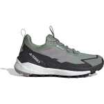 Adidas Women's TERREX Free Hiker 2.0 Low GORE-TEX Hiking Shoes Silver Green/Preloved Fig/Carbon