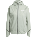Adidas Women's Terrex Xperior 2.5L Light RAIN.RDY Jacket Silver Green