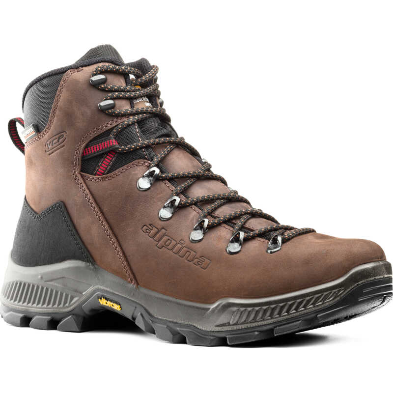Alpina Unisex Prima Mid Brown Alpina Unisex Prima Mid Brown