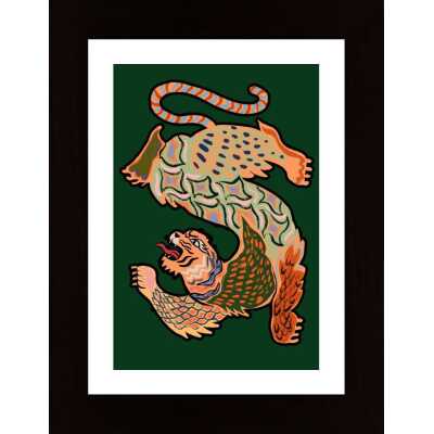 Asiantiger Green Poster