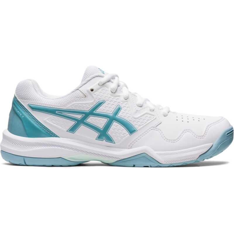 Asics Gel-Dedicate 7 Women White/Smoke Blue