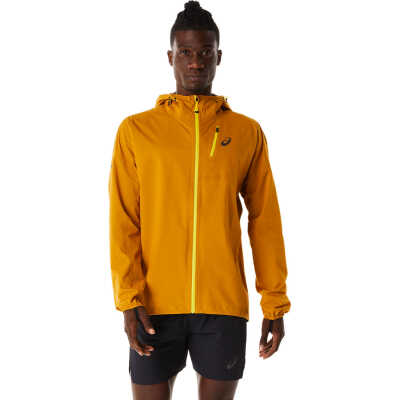 Asics Men's Fujitrail Waterproof Jacket Sandstorm