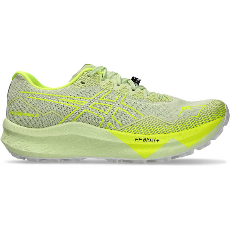 Asics Women's Fujispeed 3 Cool Matcha/Safety Yellow Asics Women's Fujispeed 3 Cool Matcha/Safety Yellow