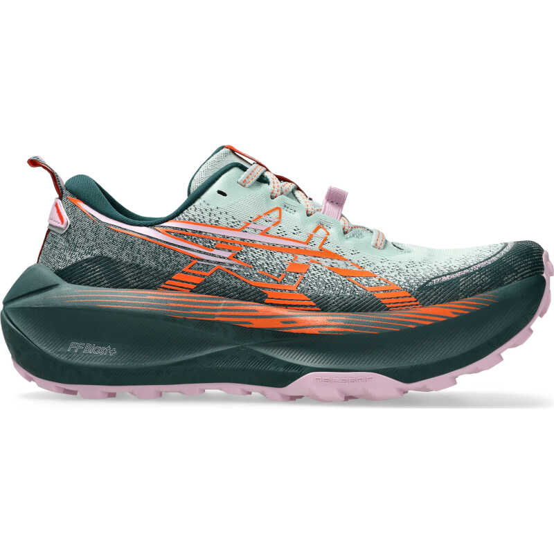 Asics Women's Trabuco Max 4 Cold Moss/nova Orange Asics Women's Trabuco Max 4 Cold Moss/nova Orange