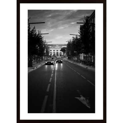 Avignon At Dusk Poster