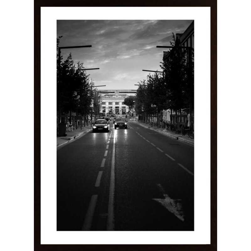 Avignon At Dusk Poster