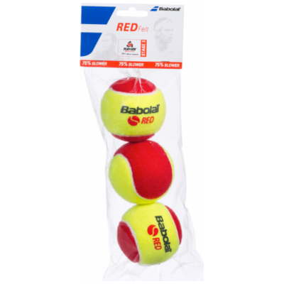 BABOLAT Stage 3 Red Felt 3-pack