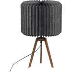 BEPUREHOME Bones bordslampa - svart papper och natur