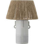 BLOOMINGVILLE Rama bordslampa - jute och vitt stengods