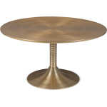 BOLD MONKEY Hypnotizing Runt soffbord, runt - guld aluminium