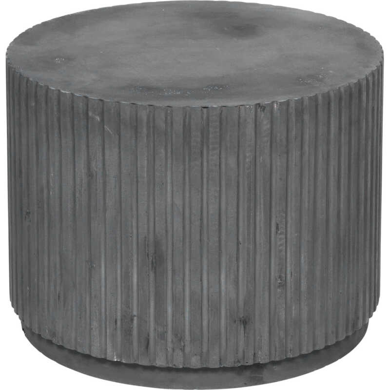 BROSTE COPENHAGEN Runt Rillo Soffbord - Grå Fibercement