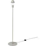 BROSTE Gine golvlampa - ljusgrå metall