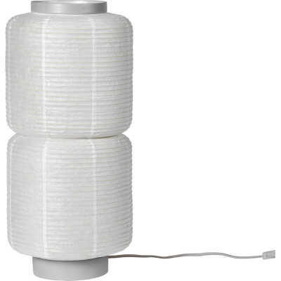 BROSTE William bordslampa - vitt rispapper