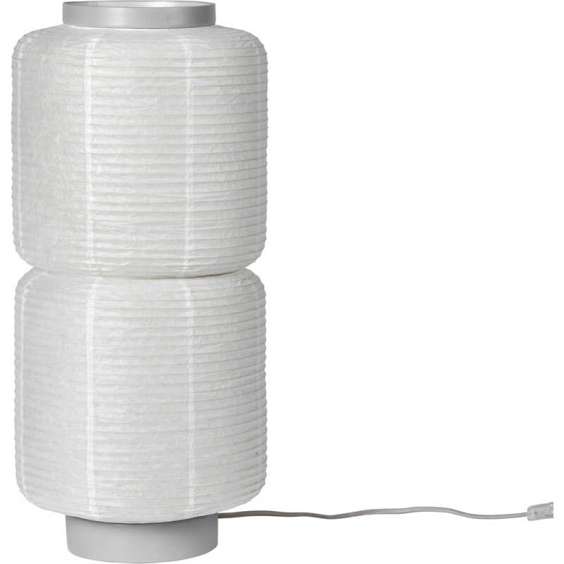 BROSTE William bordslampa - vitt rispapper