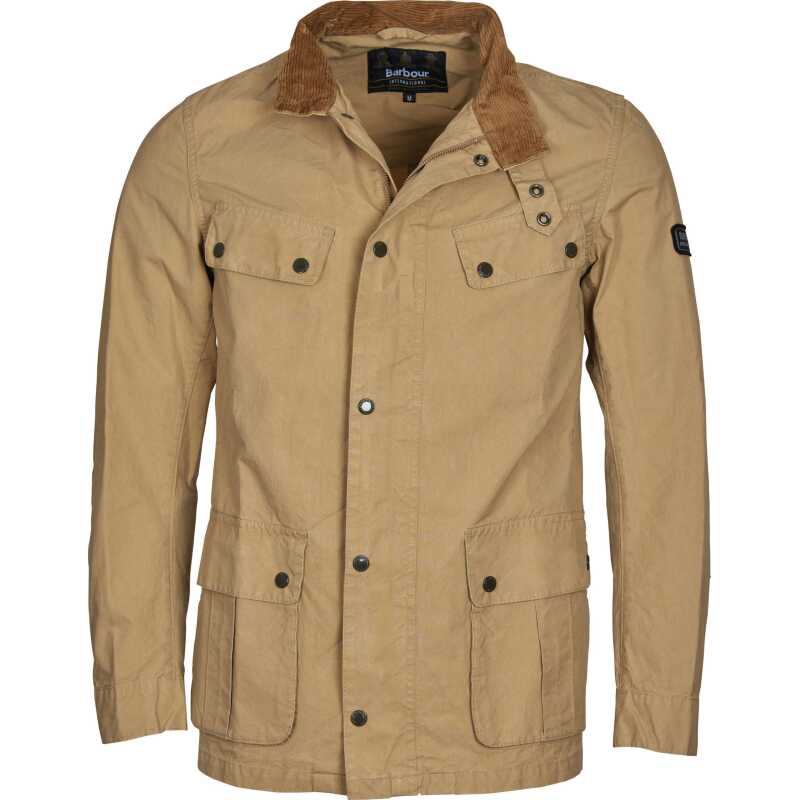 Barbour Men's Barbour International Summer Wash Duke Casual Beige Barbour Men's Barbour International Summer Wash Duke Casual Beige