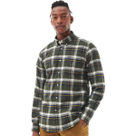 Barbour Men's Barbour Shieldton Tailored Fit Olive/Forest Mist