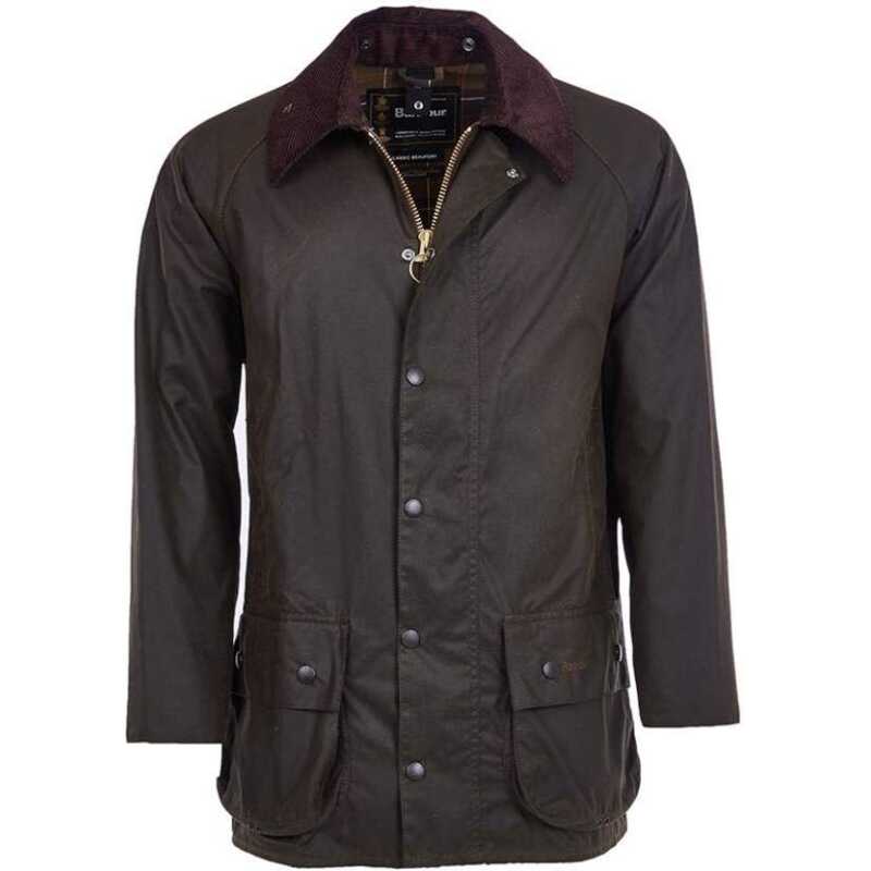 Barbour Men's Classic Beaufort Jacket Olive Barbour Men's Classic Beaufort Jacket Olive