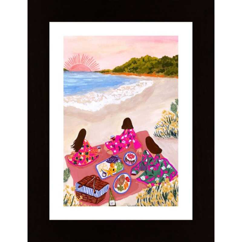 Beach Picnic Poster