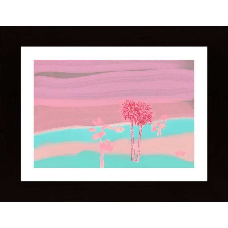 Beach Sundown In Sicily Poster