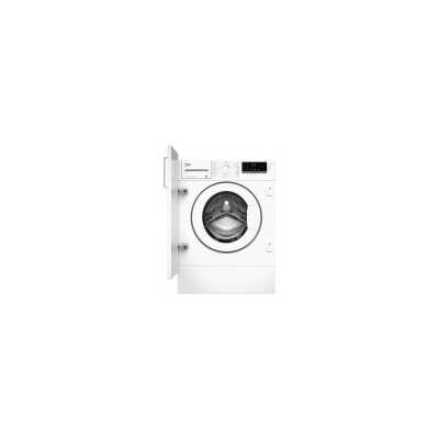 Beko WITC7612B0W - Tvättmaskin - bredd: 60 cm - djup: 55 cm - höjd: 82 cm - frontmatad - 55 liter - 7 kg - 1200 rpm - vit