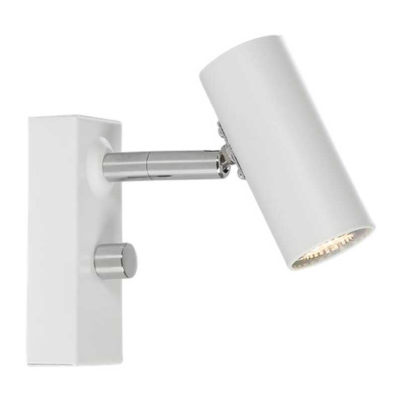 Belid Vägglampa Cato mattvit enkel Belid Vägglampa Cato mattvit enkel