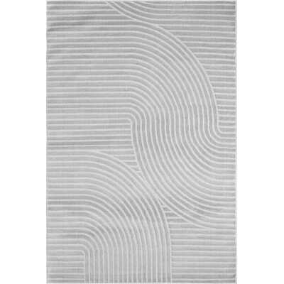 Bella Spin Grå 160x230 cm Wiltonmatta