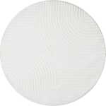 Bella Spin Offwhite Rund 120 cm Wiltonmatta