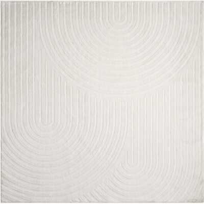Bella Zen Offwhite Kvadrat 240 cm Wiltonmatta
