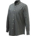 Beretta Men's Wood Button Down Shirt Green Moss Check