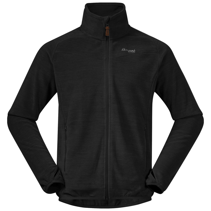 Bergans Men's Hareid Fleece Jacket Nohood Black