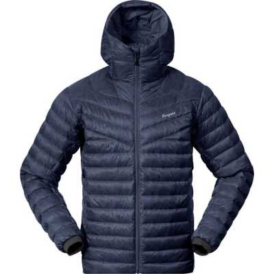 Bergans Men's Rabot Light Down Jacket Hood Navy Blue