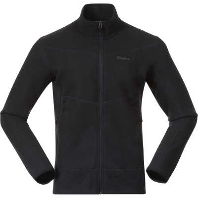 Bergans Men's Rabot Merino Fleece Midlayer Jacket Dark Shadow Grey