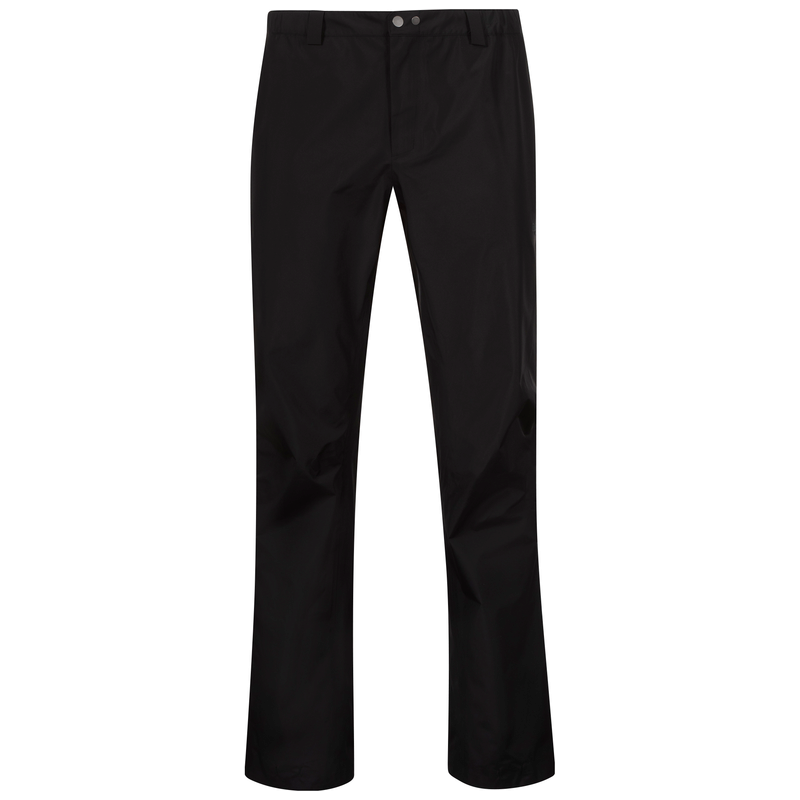 Bergans Men's Vandre Light 3L Shell Zipped Pants Black