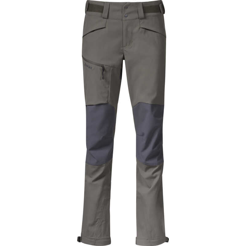 Bergans Women's Fjorda Trekking Hybrid Pants Green Mud/Solid Dark Grey Bergans Women's Fjorda Trekking Hybrid Pants Green Mud/Solid Dark Grey